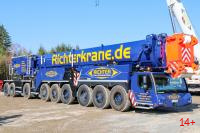51-2202 Масштабная модель Автокран LIEBHERR LTM 1750-9.1 в масштабе 1 50