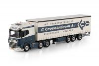 01-5119 Масштабная модель Тентованный прицеп DAF XG+ 6X2 в масштабе 1 50