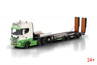 01-5299 Масштабная модель Низкорамный трал SCANIA S HIGHLINE CS20H 6X2 в масштабе 1 50 