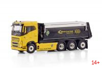 01-4603 Масштабная модель Самосвал VOLVO FH5 SLEEPER CAB ELECTRIC 8X4  в масштабе 1 50