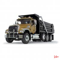 10-4244 Масштабная модель Золотой/Черный Mack Granite MP Самосвал сувенирная продукция в масштабе 1 34