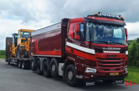 01-5533 Масштабная модель Самосвальный прицеп DAF XF DL MY25 TIPPER TRUCK 10X4 в масштабе 1 50