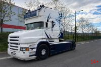 01-5559 Масштабная модель Седельный тягач SCANIA T5 TORPEDO TOPLINE 4X2 в масштабе 1 50