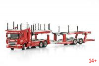 02-3429 Масштабная модель Автовоз SCANIA P LOW CP20 6X2 в масштабе 1 50