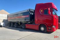 01-5553 Масштабная модель Самосвальный прицеп SCANIA S HIGHLINE CS20H 4X2 в масштабе 1 50