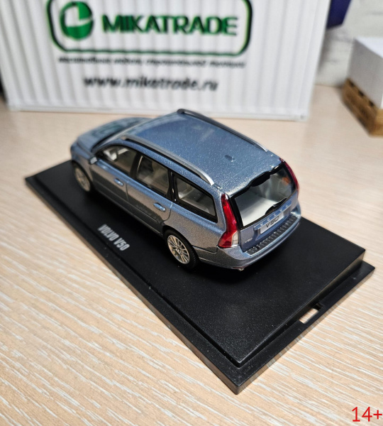 vfl1723 Масштабная модель седана Volvo Вольво М50 синий хамелеон в масштабе 1 43