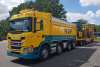 01-4966 Масштабная модель Самосвал с прицепом SCANIA G NORMAL CG17N TIPPER TRUCK 8X2 в масштабе 1 50 