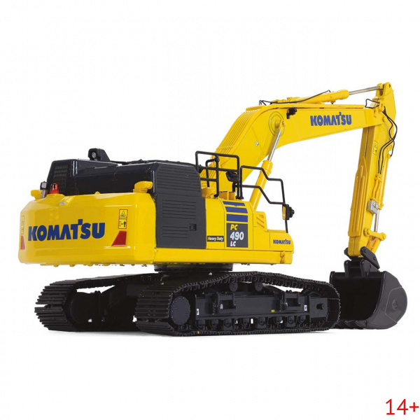 50-3396 Масштабная модель гусеничный экскаватор Komatsu PC490LC-11 сувенирная продукция в масштабе 1 50