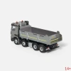 106600050-1 Масштабная модель Самосвал Mercedes-Benz Arocs 8x4 (серый) в масштабе 1 50