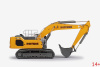 2215/04 Масштабная модель Liebherr R 938 V -Heffner гидравлический экскаватор в масштабе 1:50