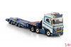 01-4311 Масштабная модель VOLVO FH5 GLOBETROTTER 6X2 4-осный самоходный полуприцеп с низкой погрузкой в масштабе 1:50