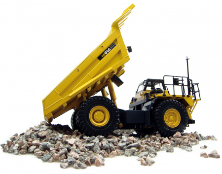 8009 Масштабная модель Komatsu HD605-7 самосвал в масштабе 1:50