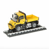 9105 Масштабная модель Маневровая машина Mercedes-Benz Unimog U400 в масштабе 1:50