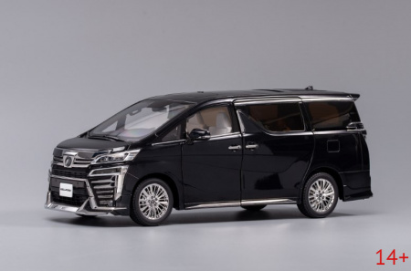 VAKF-0301 Масштабная модель Toyota Vellfire в масштабе 1:18 (левый руль)