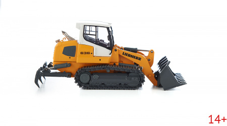2855-0 Масштабная модель гусеничный погрузчик LIEBHERR LR636 в масштабе 1:50