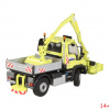 9101/01 Масштабная модель комбинированная косилка Mercedes-Benz Unimog U400 Mulag MKM700 "Vinci" в масштабе 1:50