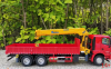 40805 Масштабная модель XCMG GSQS 350-5 с краном-манипулятором 1:35 | Коллекционная модель спецтехники | Готовый подарок