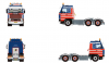 01-5234 Масштабная модель Седельный тягач SCANIA 3 SERIES STREAMLINE 6X2 в масштабе 1 50