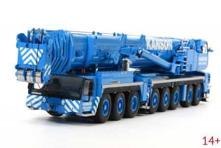 01-1322 Масштабная модель Автокран KANSON; LIEBHERR LTM 1500-1.8  в масштабе 1:50