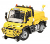 9104 Масштабная модель Локомобиль маневровый Mercedes-Benz Unimog U400 ZW "Zagro" в масштабе 1:50