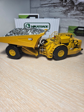 85717 Масштабная модель подземный карьерный самосвал Cat AD45  в масштабе 1:50