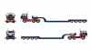 01-5310 Масштабная модель Низкорамный трал DAF 3600 6X4 в масштабе 1 50