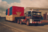 01-5310 Масштабная модель Низкорамный трал DAF 3600 6X4 в масштабе 1 50