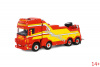 01-1504 Масштабная модель Грузовой эвакуатор SCANIA R(5) 8X4 в масштабе 1 50