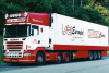 01-5336 Масштабная модель Рефрижераторный прицеп SCANIA R5 TOPLINE 6X2 в масштабе 1 50
