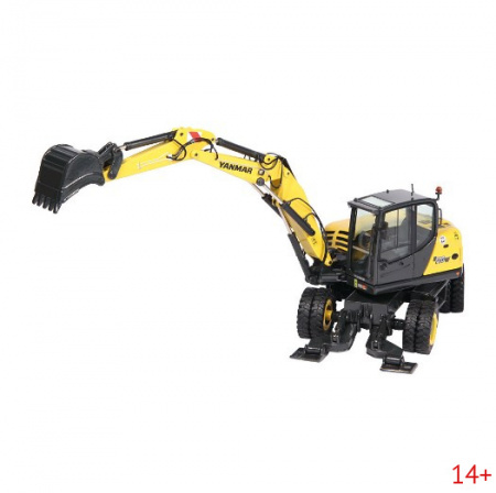 974 Масштабная модель экскаватор Yanmar B110W масштабе 1:50