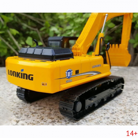 40786 Масштабная модель Экскаватора Lonking Lg 6365 в масштабе 1:35