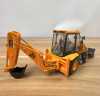 13135 Масштабная модель экскаватора погрузчика JCB 3CX в масштабе 1/50