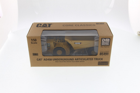 85191 Масштабная модель Cat AD45B шарнирно-сочлененный самосвал для подземных работ в масштабе 1:50