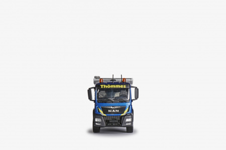 77231/06 Масштабная модель самосвал SCHWARZMULLER Rundmulden Sattelkipper auf MAN TGS L в масштабе 1:50