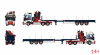01-5585 Масштабная модель Манипулятор VOLVO FH5 MY2024 GLOBETROTTER 6X4 в масштабе 1 50