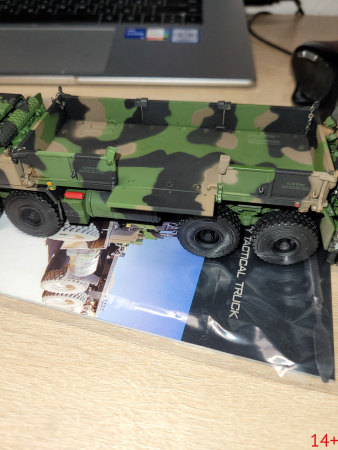 TWH077-01073 Масштабная модель OSHKOSH HEMTT M985-A-2 тягач, милитари в масштабе 1:50