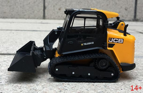 VB3A689 Масштабная модель Гусеничный погрузчик JCB Teleskid в масштабе 1:32