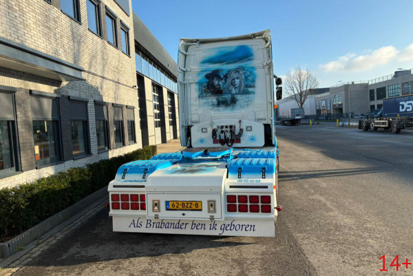 01-5379 Масштабная модель Седельный тягач SCANIA S HIGHLINE CS20H 6X2  в масштабе 1 50