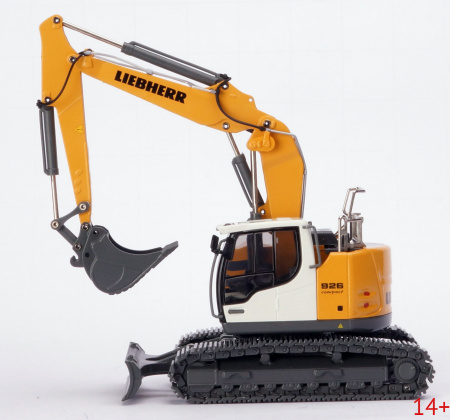 2204/0 Масштабная модель компактный гусеничный экскаватор LIEBHERR R926 в масштабе 1:50