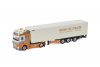 02-2652 Масштабная модель РЕФРИЖЕРАТОРНЫЙ ПРИЦЕП DAF XF SUPER SPACE CAB MY2017 4X2 - 3 осный в масштабе 1:50