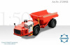 2729/02 Масштабная модель Sandvik TH550 шарнирно-сочлененный самосвал для подземных работ в масштабе  1:50