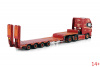 01-4684 Масштабная модель DAF XG+ 6X2 TAG AXLE НИЗКОРАМНЫЙ ТРАЛ С РАМПАМИ - 4 ОСИ в масштабе 1 50