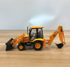 13135 Масштабная модель экскаватора погрузчика JCB 3CX в масштабе 1/50