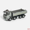 106600050-1 Масштабная модель Самосвал Mercedes-Benz Arocs 8x4 (серый) в масштабе 1 50