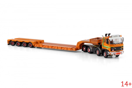 01-4452 Масштабная модель Низкорамный трал FTF FS SERIE 8X4 в масштабе 1 50