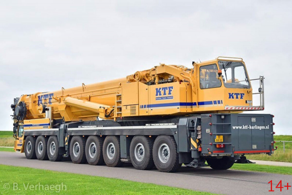 51-2196 Масштабная модель Автокран LIEBHERR LTM 1500-8.1 в масштабе 1 50