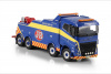 01-4991 Масштабная модель Аэродромный тягач VOLVO FH 5 SLEEPER CAB FALKOM 8X4 в масштабе 1 50