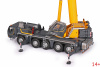 2126-0 Масштабная модель мобильный кран Liebherr LTM 1110-5.2 в масштабе 1:50