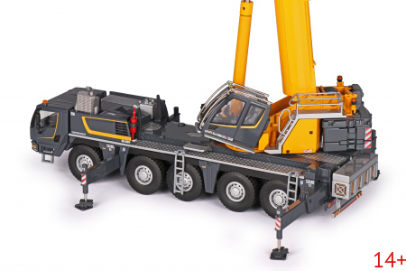 2126-0 Масштабная модель мобильный кран Liebherr LTM 1110-5.2 в масштабе 1:50