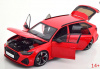 KLW000102 Масштабная модель KENG FAI 2021 Audi RS6 Avant Red в масштабе 1:18